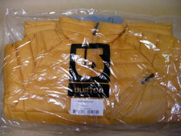 憧れの BURTON 09 AK BK INSULATOR JACKET Golden ＵＳ、Lサイズ