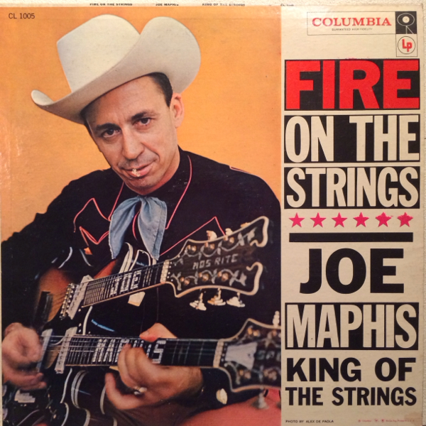 US Orig JOE MAPHIS LP FIRE ON THE STRINGS ロカビリー