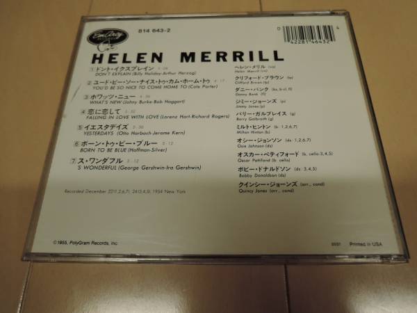 helen merrill With Clifford Brown_画像2