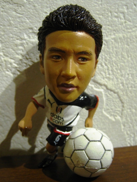 リペイント稲本潤一フルアム日本代表コンサドーレ札幌XL小野伸二2002日韓ワールドカップ ガンバ大阪ユニフォーム フィギュア コリンシアン