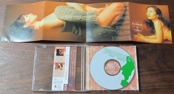 TONKAトンカECSTASIA KM-0001-2 KUMA RECORDS CD/You Make My Love Slow Down/Finally/TOUCH ME SLOW/You're my destiny/My Emotional Body