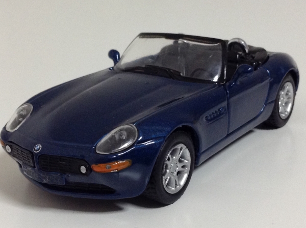BMW Z8 E52 2000年式~ 1/38 約11cm マイスト プルバックカー ミニカー ドア開閉 送料￥450