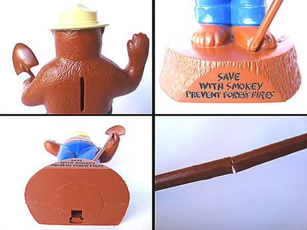素敵な 1970's スモーキーベア クマ 検 貯金箱 ビンテージ BEAR SMOKEY キャラクター