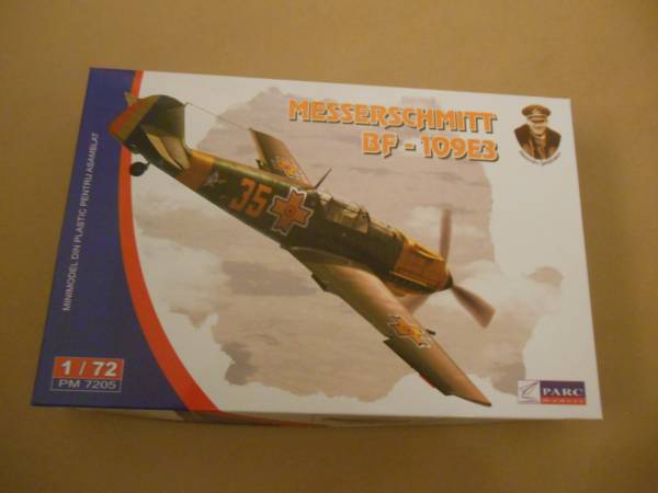 〔全国一律送料290円込〕1/72 パーク メッサーシュミット Bf109E3