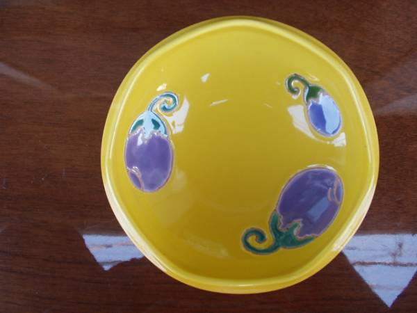  Arita * wave . see .* hand .. hand author *.. kiln * yellow .. capital ... middle pot 1 piece 