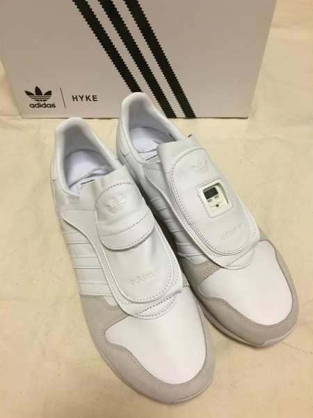 新品 adidas × HYKE AOH-006 Micropacer ハイク WHITE US10_画像1