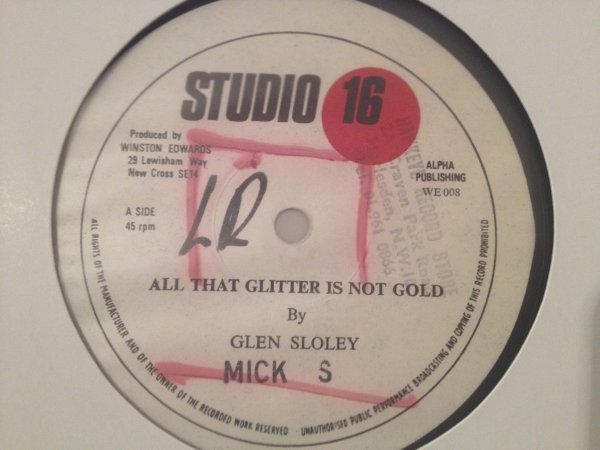 ◆Glen Sloley/All That Glitters Is Not Gold◆STUDIO16名作！_画像1