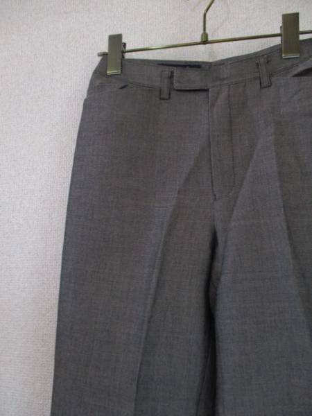 ROPE茶グレーストレートパンツ（USED）82316)