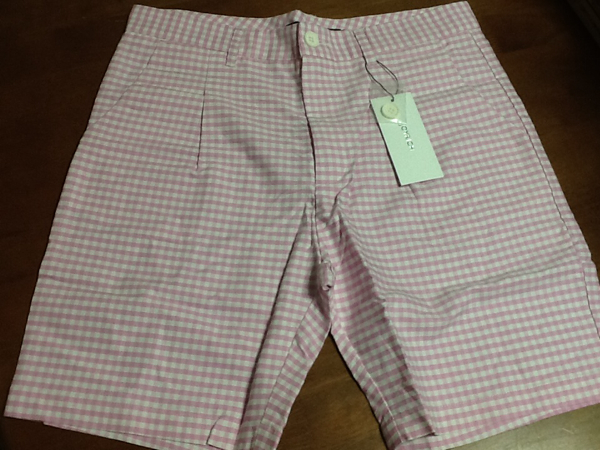 冒険価格！激安 ジョイリッチ ハーフパンツ ピンク 定価13800 L