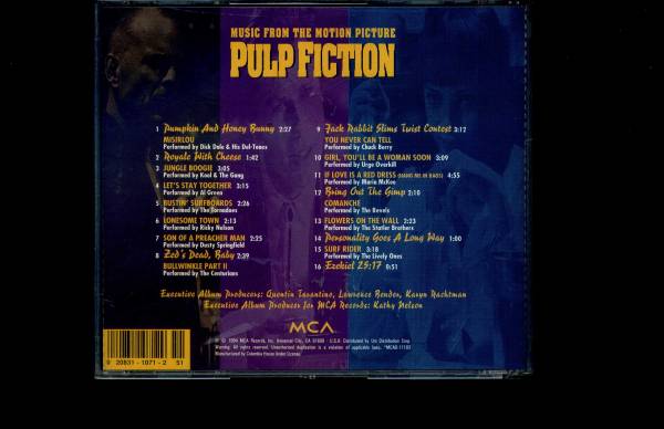 CD 『　PULP FICTION　』　_画像2