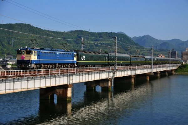 【復活】鉄道 デジ 写真 画像 EF65 トワイライトEXP 山陽本線 1_画像1