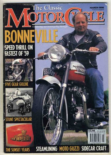 【b7166】98.3 The Classic MotorCycle／BSAゴールドスター..._画像1