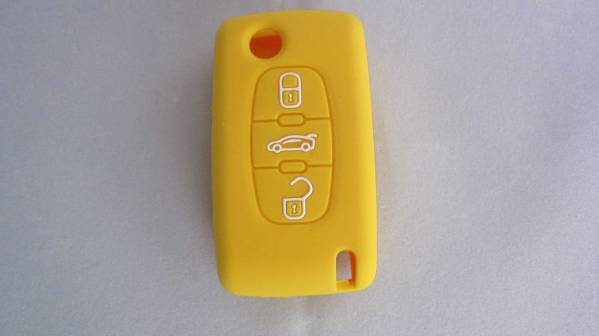  new goods prompt decision PEUGOET Peugeot 308 407 other remote control key cover yellow 