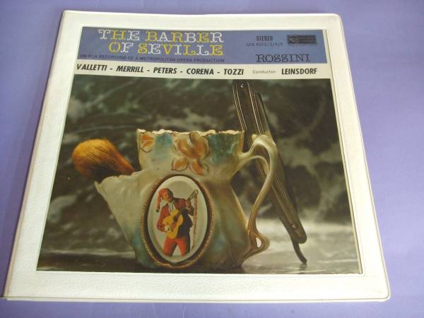  【輸入盤4LP】Rossini/Leinsdorf/The Barber Of SevilleSER4512_画像1