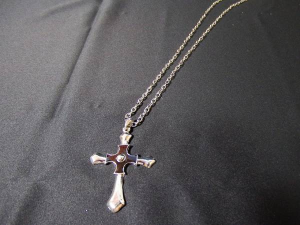  new goods settlement of accounts special price! stylish men's necklace No.3 Cross 10 character .