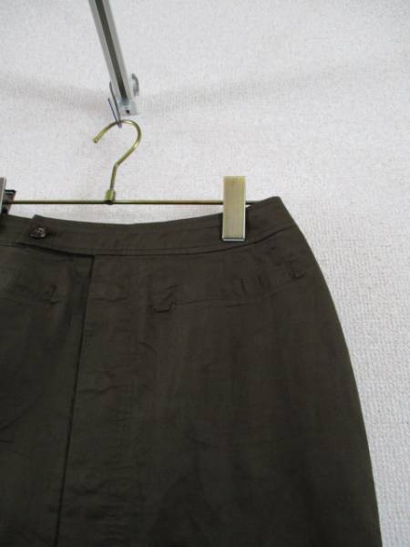 gaminerie khaki mi leak tight skirt (USED)22516