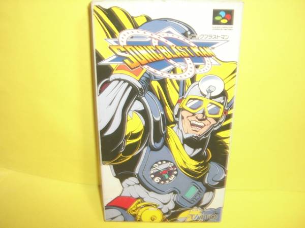 ☆中古☆　SFC　【　ソニックブラストマン　】【即決】