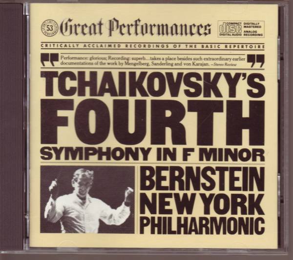 チャイコフスキー 交響曲第4番 バーンスタイン マック・ルーア盤_画像1