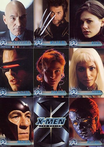 劇場版 X-MEN 海外版トレカ 72枚セット ヒュー・ジャックマン_画像1