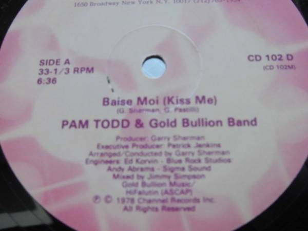 pam todd & gold bullion band/baise moi/５点以上送料無料/_画像1