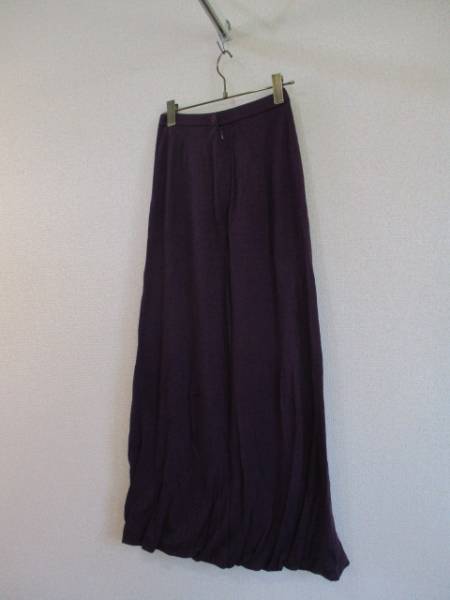 AT ATSUROTAYAMA紫ロングスカート（USED）91016)