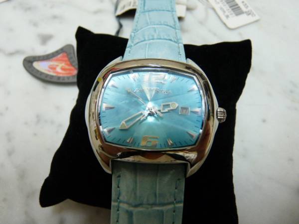 Chronotech＊クロノテック＊2188L＊腕時(shí)計(jì)＊展示品＊水色＊47