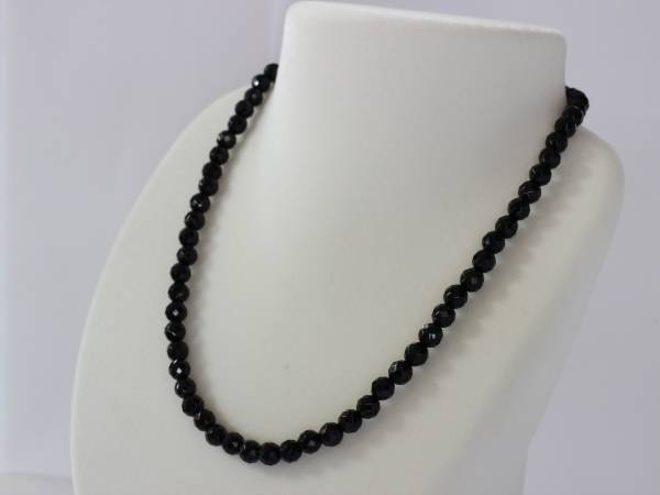 ☆★☆★ オニキス ネックレス6mm（新品/送料無料）☆★☆★