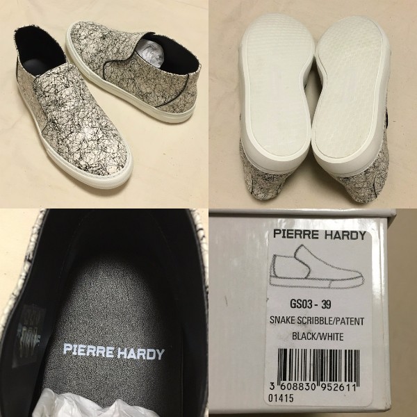 新品 ピエールアルディ PIERRE HARDY スニーカー 39 SNAKE