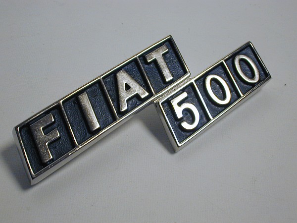  rear Mark *FIAT500~ metal Fiat 500F|R for 