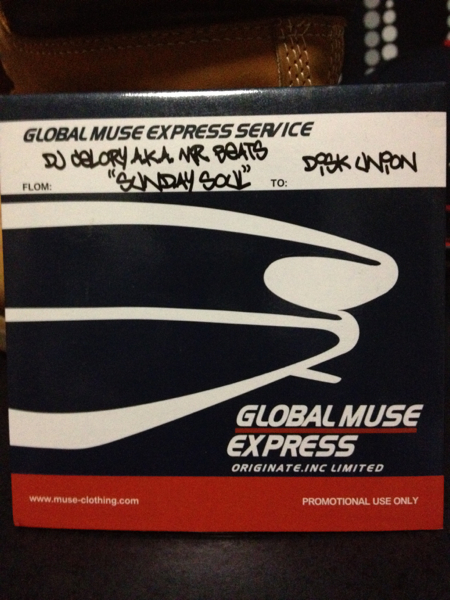 DJ Celory/Global Muse Express★非売品/激レア　muro SPINNA_画像2