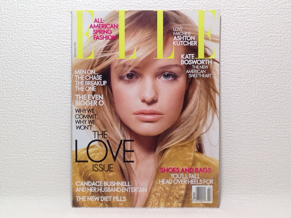 洋雑誌 ELLE US No.222 2.2004 Kate Bosworth 送料180円/e1_画像1