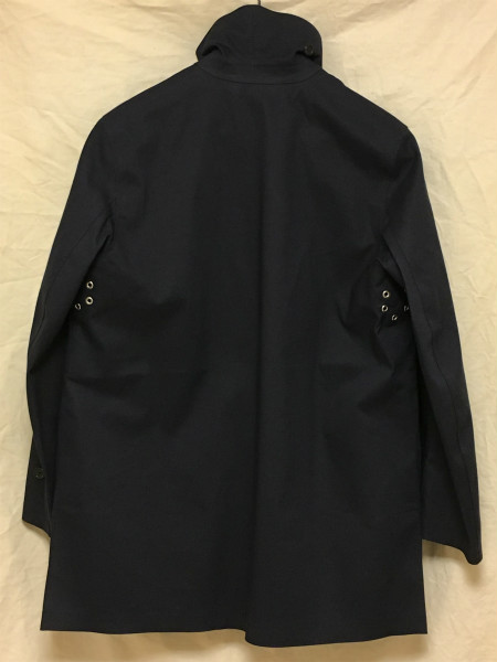 新品 MARGARET HOWELL × MACKINTOSH ゴム引 コート NAVY Ⅱ MHL
