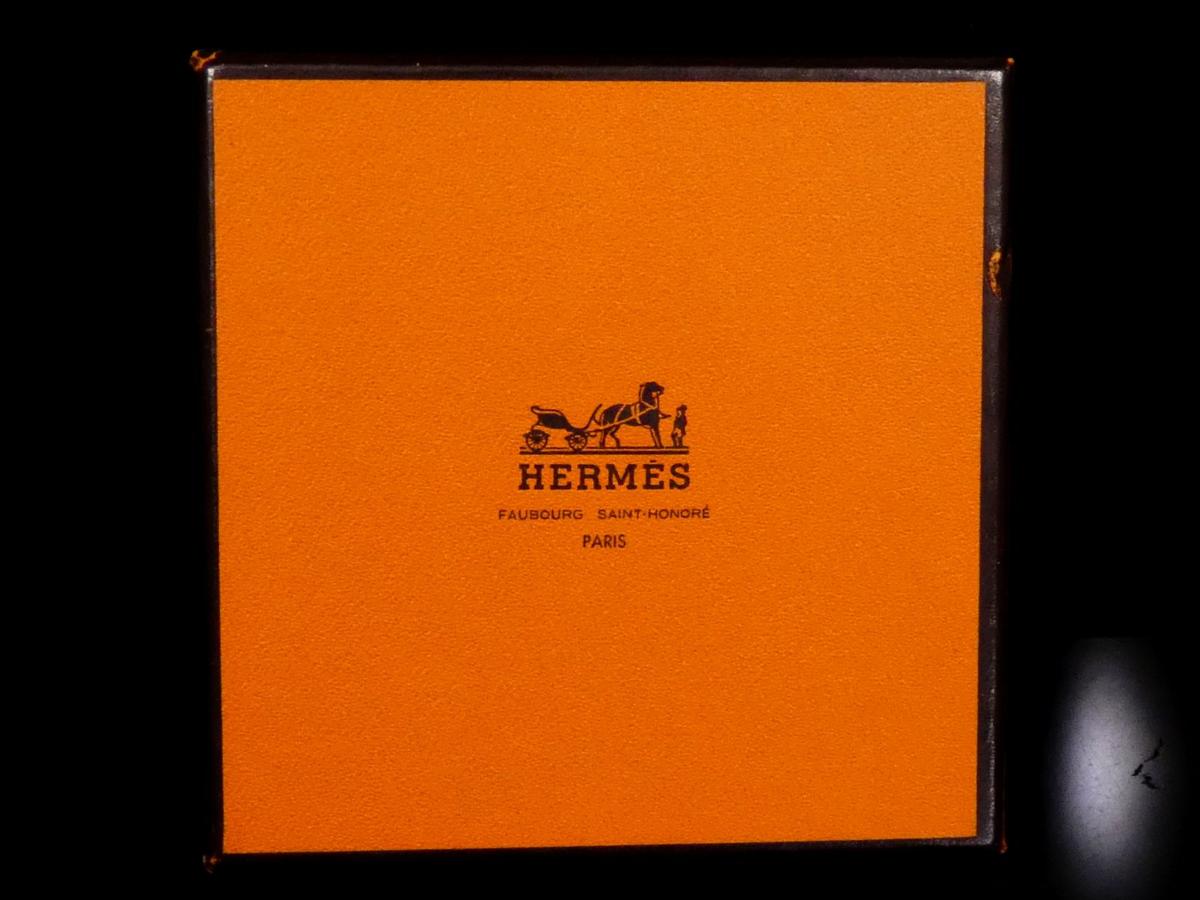 *X400 HERMES Hermes кожа брелок для ключа сумка очарование снег. кристалл SV925*