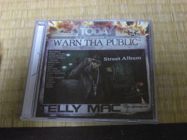 新品CD Telly Mac / Warn Tha Public GANGSTA G-RAP G-FUNK G-LUV_画像1