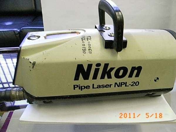 110440測量☆NIKON☆ニコンパイプレーザーNPL-20 （ジャンク品）_画像3