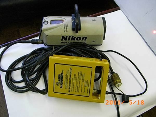 Yahoo!オークション - 110440測量 NIKON ニコンパイプレーザー Yahoo!オークション - 110440測量 NIKON ニコンパイプレーザー