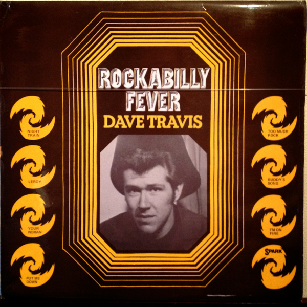 DAVE TRAVIS LP ROCKABILLY FEVER ネオロカビリー_画像1