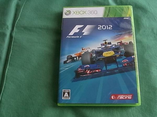 ★即決新品 XBOX360 F1 2012 Formula1 フォーミュラワン 国内版_画像1