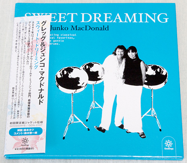 CD Greg & Junko MacDonald SWEET DREAMING / グレッグ ジュンコ_画像1