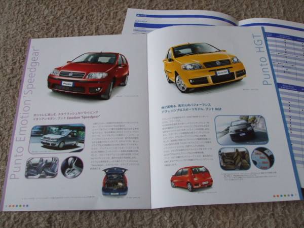 6803 catalog *FIAT* full line-up 2005.4 issue 7P