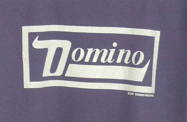 【新品】Domino Tシャツ Mサイズ ギターポップ Pastels ARCTIC MONKEYS ネオアコ ソフトサイケ_画像2