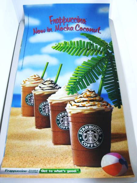 2002 год американский Starbucks автобус . для табличка большой постер не продается 