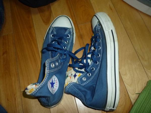  быстрое решение * Converse все Star высокий 26cm синий зеленый 