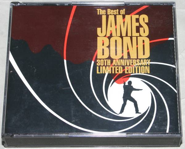 30周年 Best Of James Bond 007 US盤2CD John Barry ジョンバリー Shirley Bassey シャーリーバッシー Sheena Easton Duran Duran A-Ha_画像1