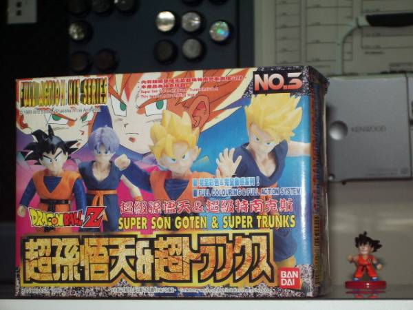 ◆◆激渋！◆絶版？◆DBZ『NO.3 超孫悟天＆超トランクス』未組◆爆レア◆海外版【boxman_77】_今や激レアな方々にて、入手困難傾向ですね