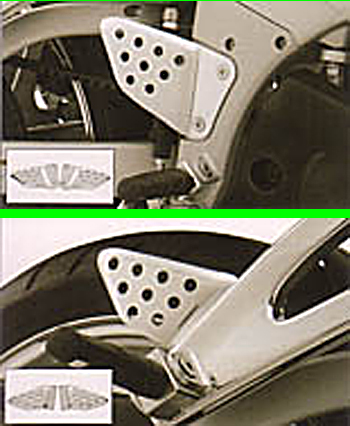  Buell BUELL for original heel protector chrome 