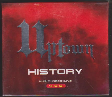 uptown(アップタウン)「HISTORY」★2CD＋2CDROM★ユンミレ(ｔ)_ケース(オモテ面)