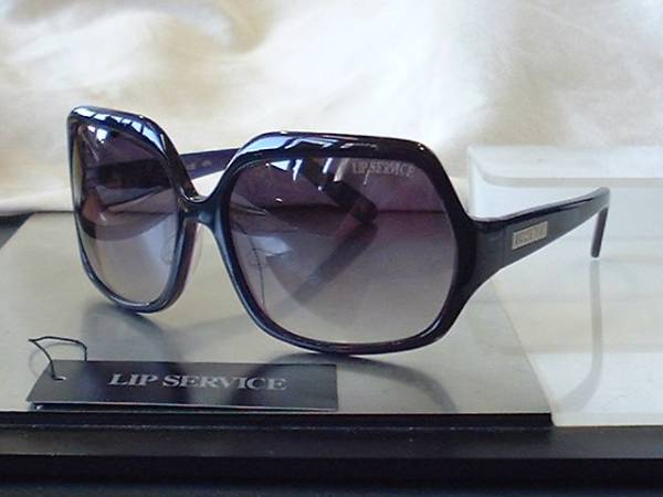  Lip Service LIPSERVICE sunglasses LS6508-3 big lens new goods 