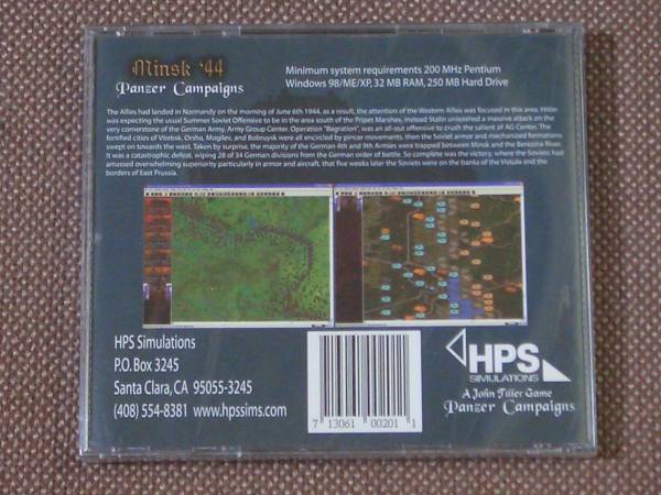Panzer Campaigns: Minsk '44 (HPS Simulations) PC CD-ROM_画像2