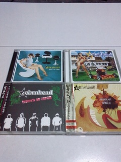 【送無／即決】ゼブラヘッドZebrahead★国内盤×4作品セット（美品）_画像1